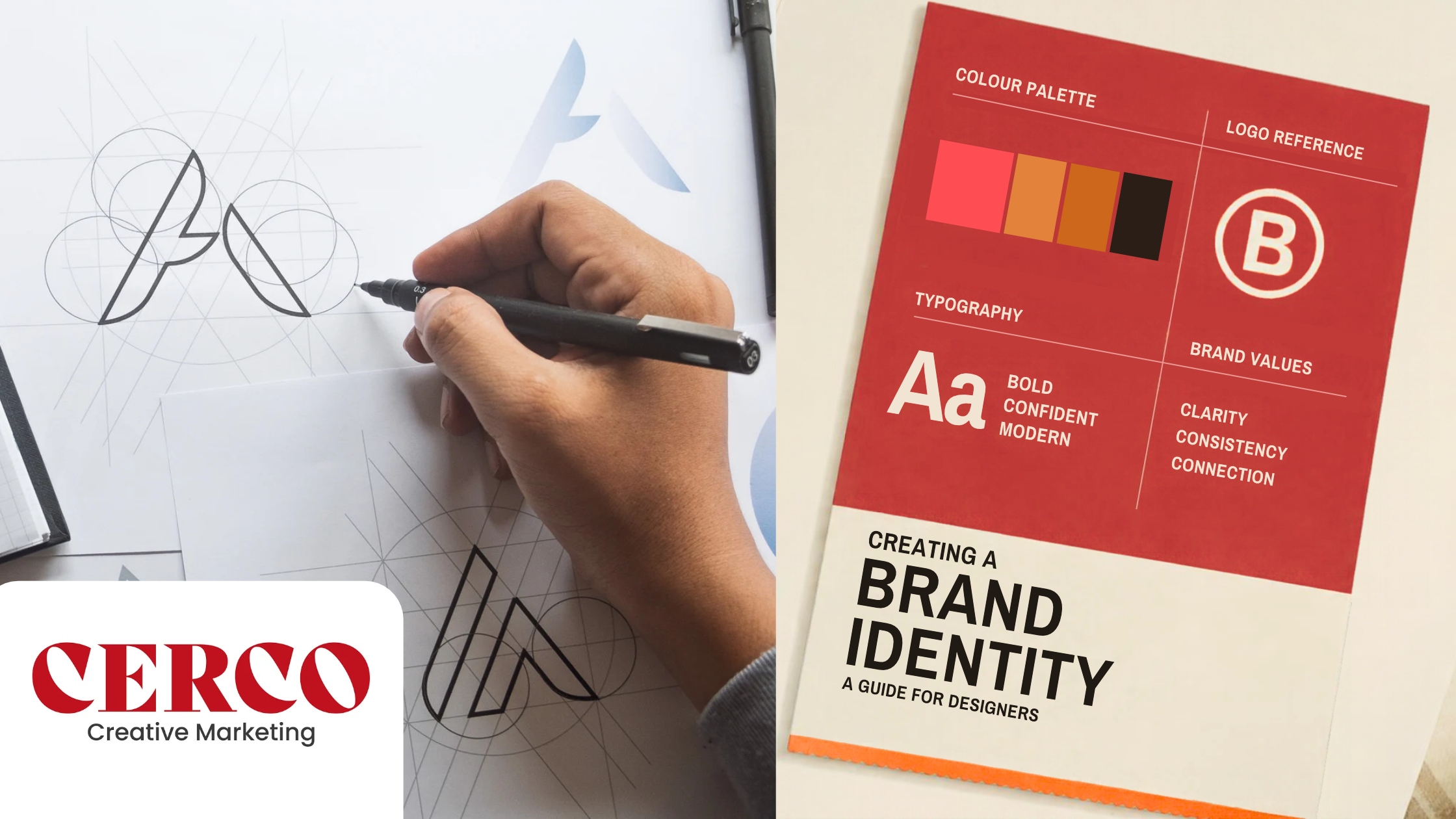 Logo design compared with a full brand identity system for Calgary businesses